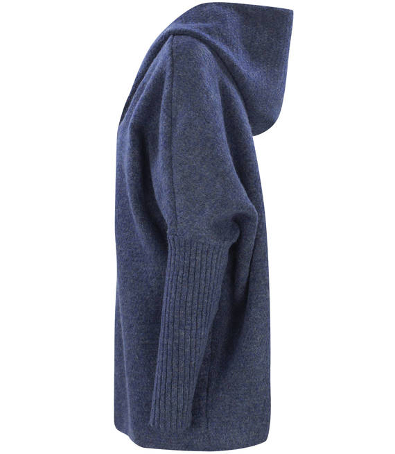 Wełniany sweter Kardigan nietoperz 